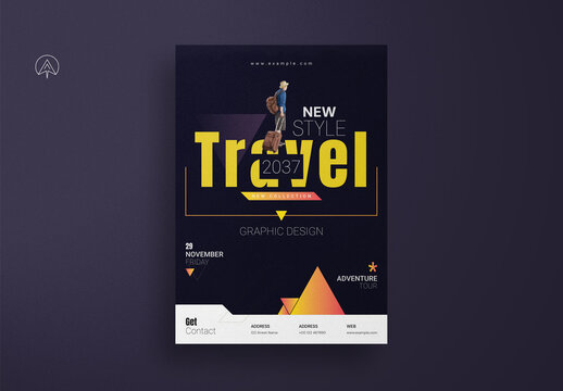 Travel Poster Design Template