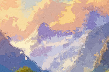 Various oil paintings, flowers, chrysanthemums, waves, lakes, ducks, tulips, waterfalls, swans, forests, scenery