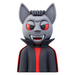 dracula 3d illustration