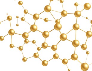 Golden molecule network, science background