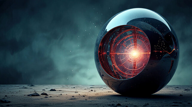 A conceptual surreal artwork featuring a strange and uncanny form. The abstract design carries symbolic meaning and creates a mysterious, dreamlike atmosphere.