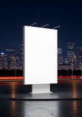 Urban Canvas at Night