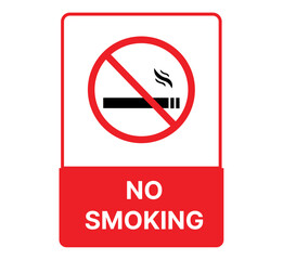 no smoking sign icon vector 
