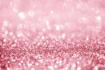 Abstract rose gold pink glitter sparkle texture background