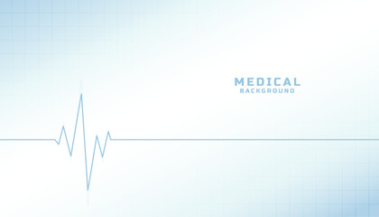 Fototapeta premium abstract ecg cardio heartbeat medic background