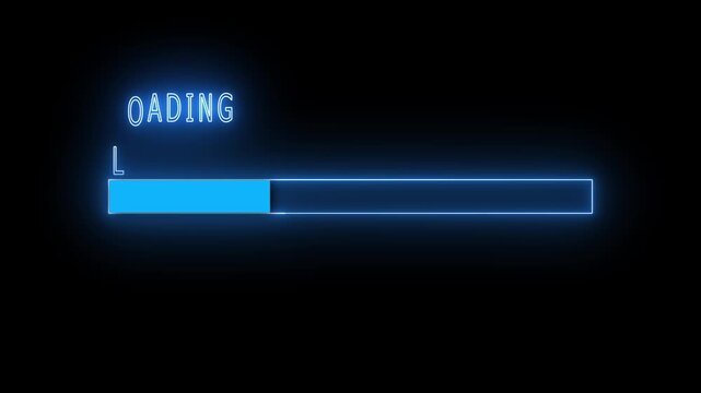 loading bar icon horizontal all the video progress indicator vector illustration.