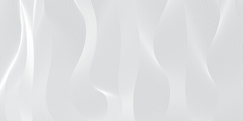 Premium background design with luxury white line pattern (texture). Abstract horizontal vector template for business banner, formal backdrop, prestigious voucher, luxe invite