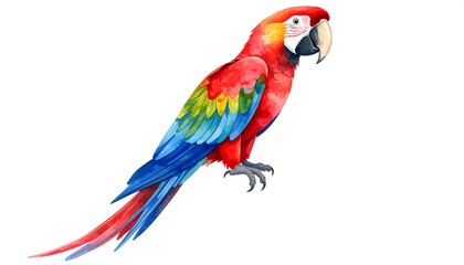 Fototapeta premium Colorful parrot illustration (1)