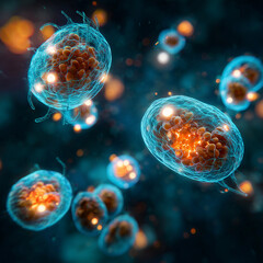 Naklejka premium 3d rendered illustration of a microscope