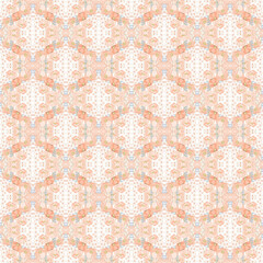 vector seamless pattern with flowers