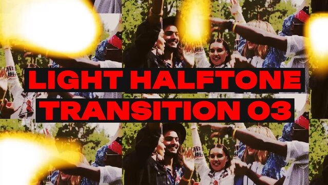 Light Halftone Transition 03