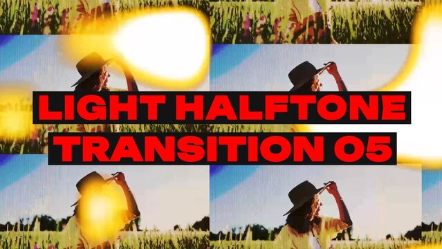 Light Halftone Transition 05