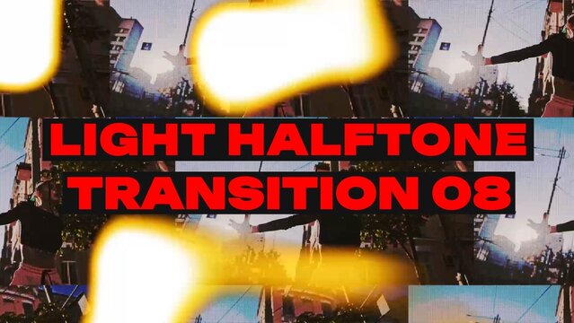 Light Halftone Transition 08