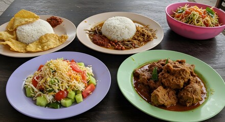 Culinary Artistry: A Beautifully Set Table"