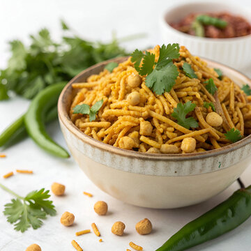 singada or singhara garlic sev namkeen shev a vra