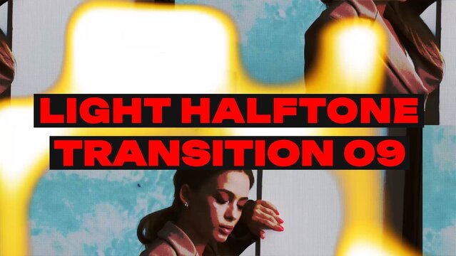 Light Halftone Transition 09