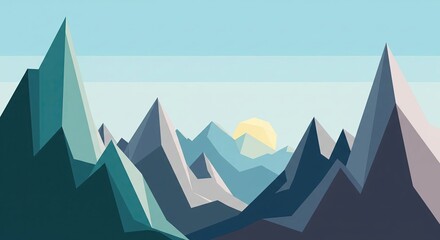 Fototapeta premium Mountain Landscape 