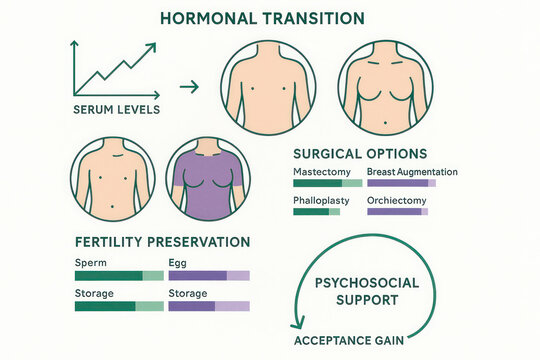 Hormonal Transition Diagram
