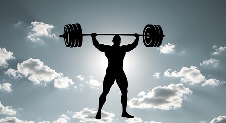 Sunlit Strength Silhouette