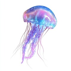 Photo of Jellyfish Isolated on white background