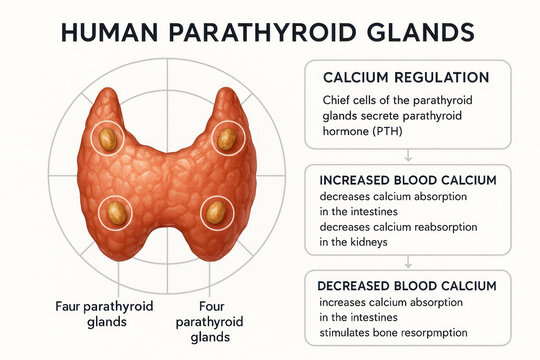 Human Parathyroid Gland Diagram