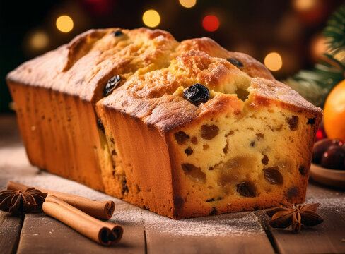 ドライフルーツのパウンドケーキ