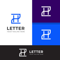 Modern Letter HZ Logo  Minimalist Branding Design