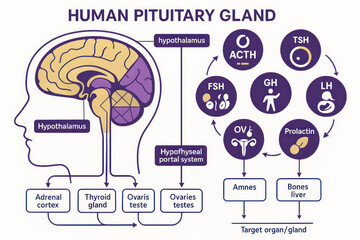 Human Pituitary Gland Diagram