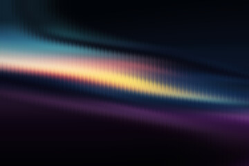 Vibrant abstract gradient light streaks in deep dark background creating a modern, dynamic, and ethereal mood