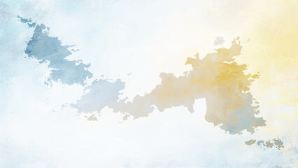 Abstract colorful blur yellow or green watercolor Vibrant abstract background with soft bokeh, a spectrum of glowing lines and a rainbow-colored