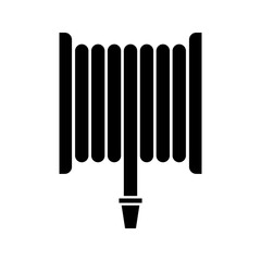 Fire Hose icon on white background