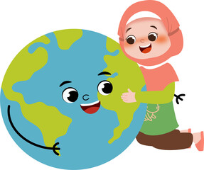 children with globe