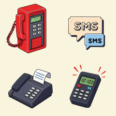 Vintage Communication Devices Collection