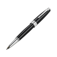 Black pen with silver accents (1)
