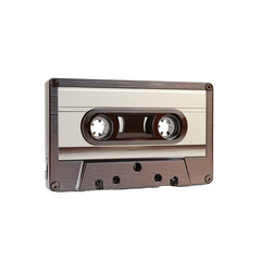 Obraz premium Gray and white audio cassette