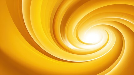 A vibrant spiral of yellow tones, creating a dynamic and energetic visual effect that draws the viewer's eye toward the light.