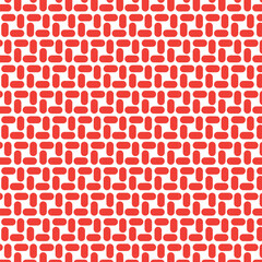 Seamless pattern with red boxes