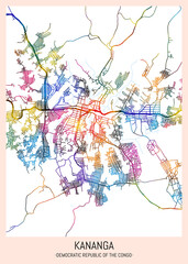 Kananga Democratic Republic of the Congo City M. city background, abstract city printable, city travel, city banner, modern city, city background, abstract watercolor, abstract paint, urban background