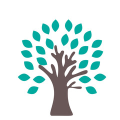 かわいい木のイラスト