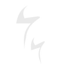 Obraz premium White Lightning Comic