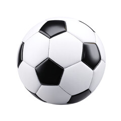 Fototapeta premium Soccer ball, black and white panels (6)