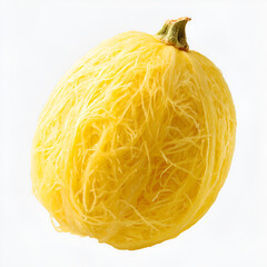 Sushi Rolls with Avocado and Fish Roe Isolated on White Background