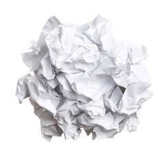 Crumpled white paper ball (1)