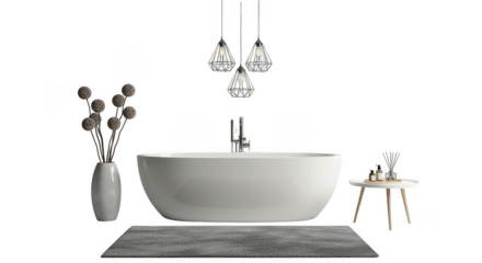 Bathtub oasis Relaxing escape