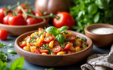 Mediterranean Food Ingredients Tabletop Photography. High quality