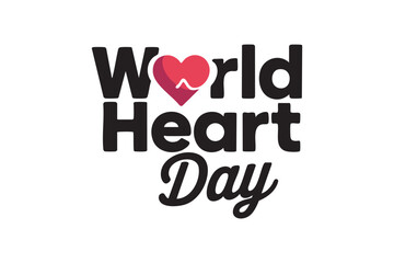 World Heart Day 2025 29 September Vector Design & Illustration