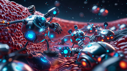 Nanobots in Human Bloodstream for Futuristic Biotechnology