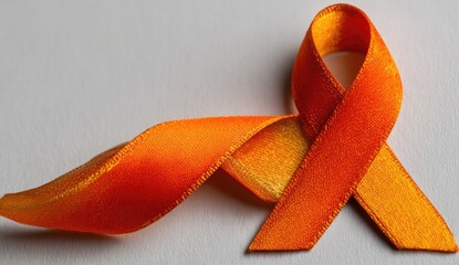Orange Ribbon Symbol Awareness