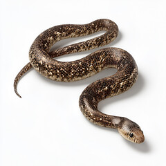 Fototapeta premium Belcher’s Sea Snake Isolated on Transparent Background