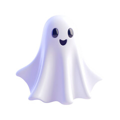 a close up of a ghost with a smile on its face
